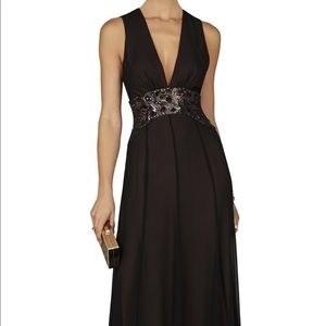 BCBGMAXAZARIA Stacy Plunging V-Neck